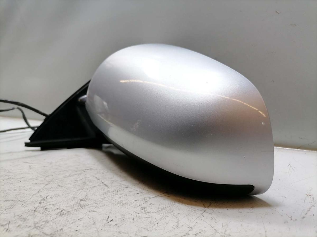 Audi A4 B6 original Au&szlig;enspiegel links elektrisch verstellbar LY7W Lichtsilber BJ02